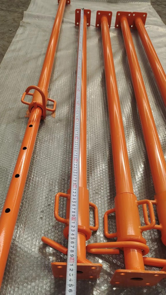 Adjustable steel shoring prop specifications